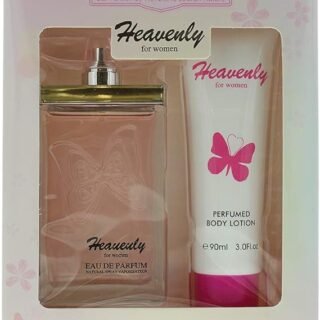 Designer French Collection Heavenly Eau De Parfum 2 Pieces Gift Set, 90 Milliliters