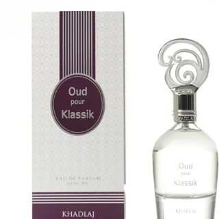 Oud Pour Klassik 100ml Khadlaj Perfumes Eau de Parfum – Luxurious Long-Lasting Niche Fragrance for Men & Women – Elegant Blend of Bergamot Musk Patchouli Geranium Oudh & Cedarwood – Oriental Perfume