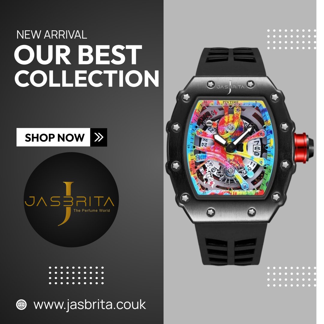 Jasbrita Men’s Sport Watch – Stylish, Durable & Precision Engineered